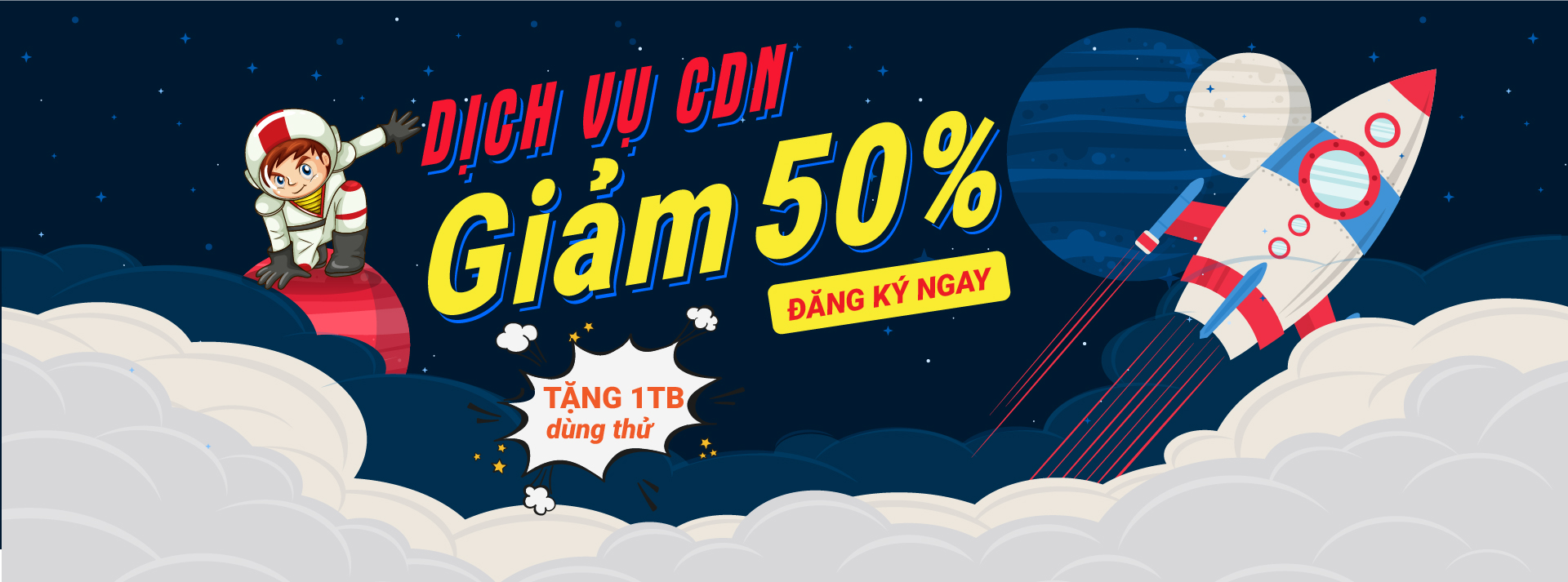 Tặng 1 TB dùng thử dịch vụ CDN tại KDATA