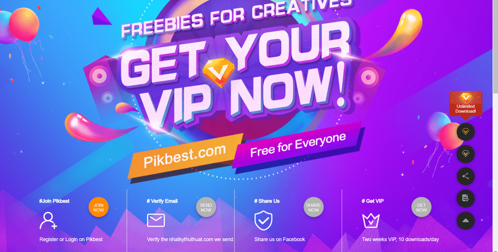 Hướng Dẫn Tải Pikbest Premium Miễn Phí Mới Nhất 2020