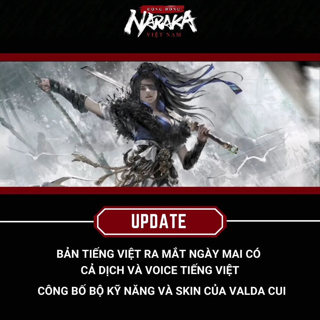 Naraka Bladepoint Chi tiết phiên bản cập nhật 16/09